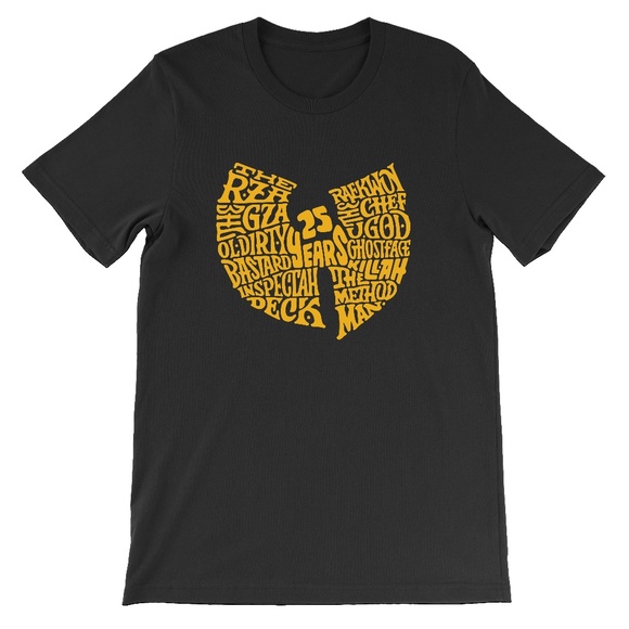 Wu-Tang t-shirt 25 Years Tee to match JORDAN 1 HIGH OG "Pollen" 555088 701 - Picture 1 of 2